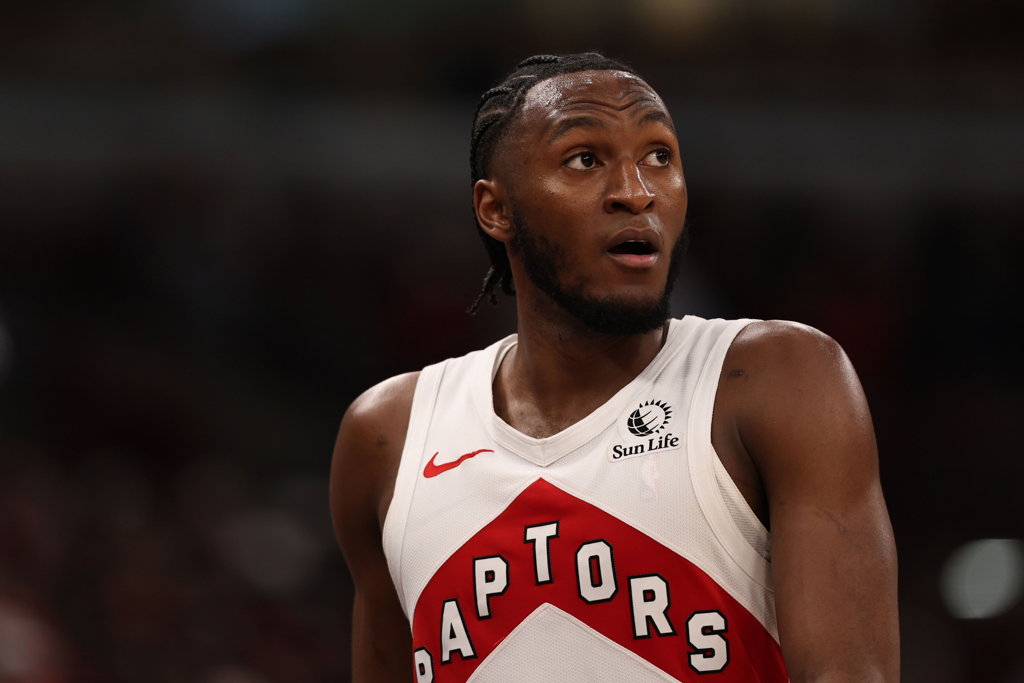 Raptors' Immanuel Quickley aggravates right hamstring during rehab ...