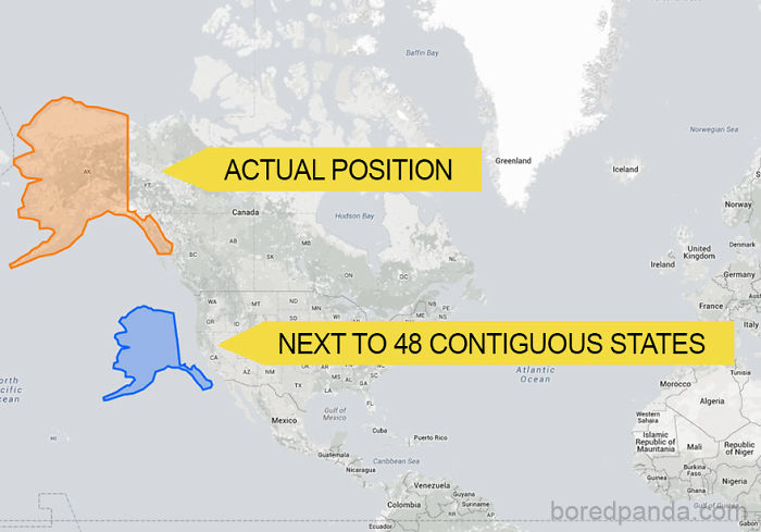 30 Real World Maps That Show The True Size Of Countries