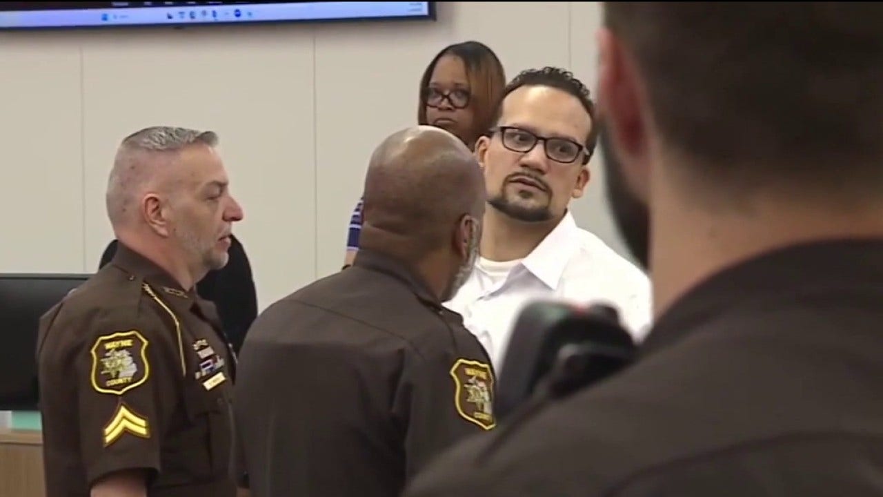 More outbursts in court by man accused of killing Melvindale police officer