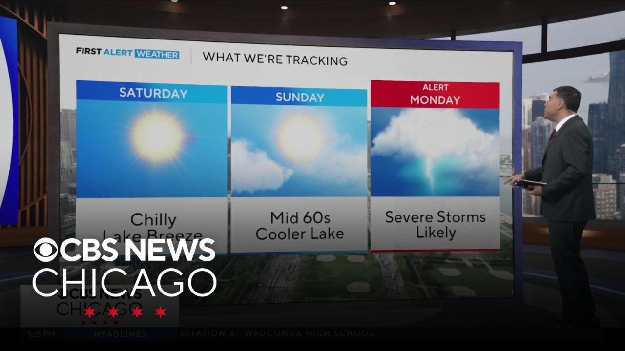 Chicago weather: Cooler air moving in for weekend