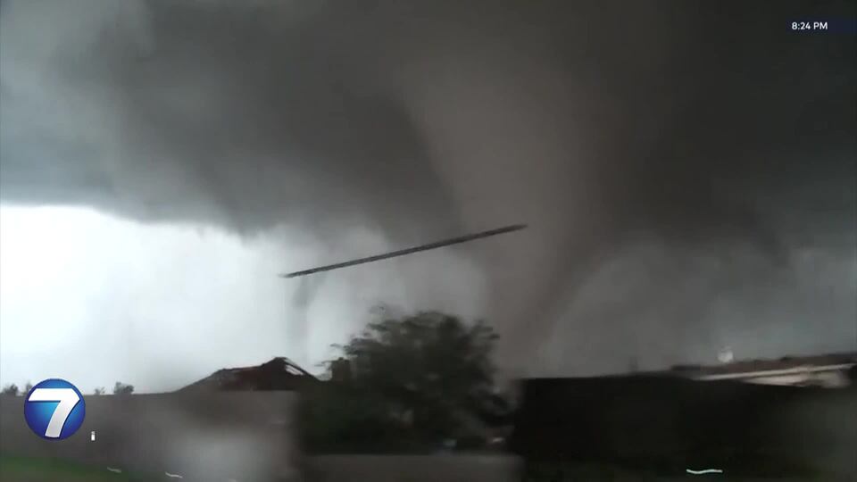 Wild new video of tornado tearing through parts of Oklahoma