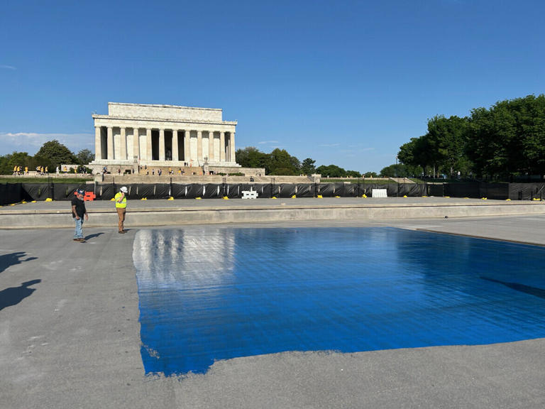 Trump says he'll resurface Lincoln Memorial Reflecting Pool, turnin…