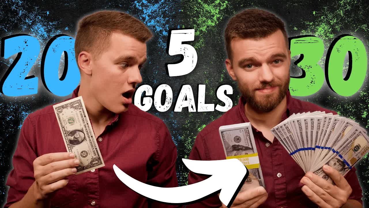 Best financial goals in your 20s to be wealthy in your 30s