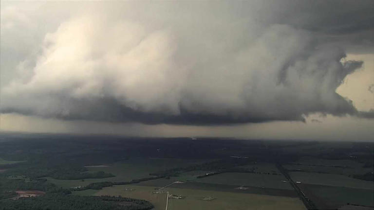 Severe storms firing off across Oklahoma Friday
