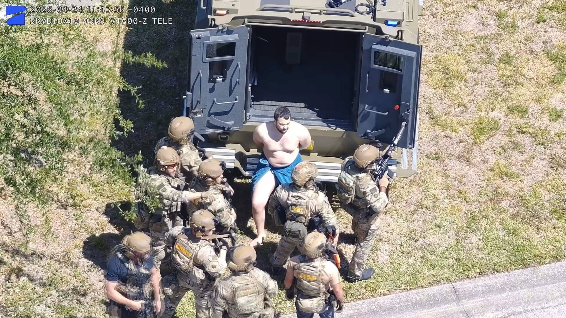 Full video: Suspect taken into custody by SWAT after missing USF ...