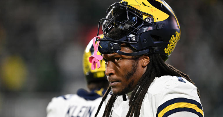 Michigan EDGE Jaishawn Barham taken by Dallas Cowboys in 2026 NFL Draft