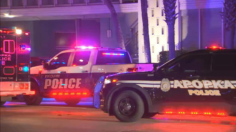 Large multi-agency police presence reported in Winter Park