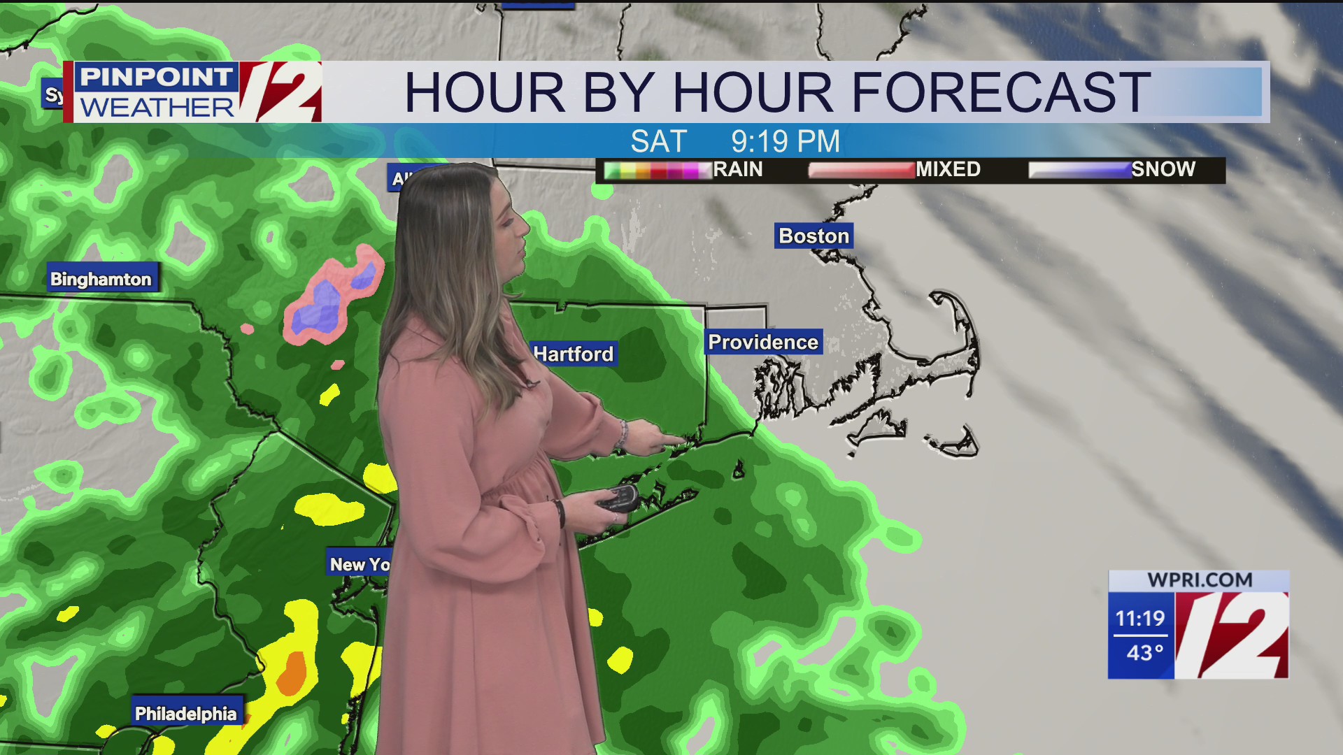 WPRI 12 weather forecast 4/24/26