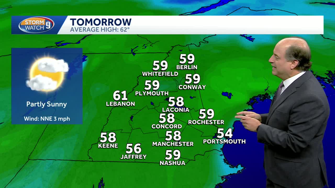 Video: Mostly dry over weekend