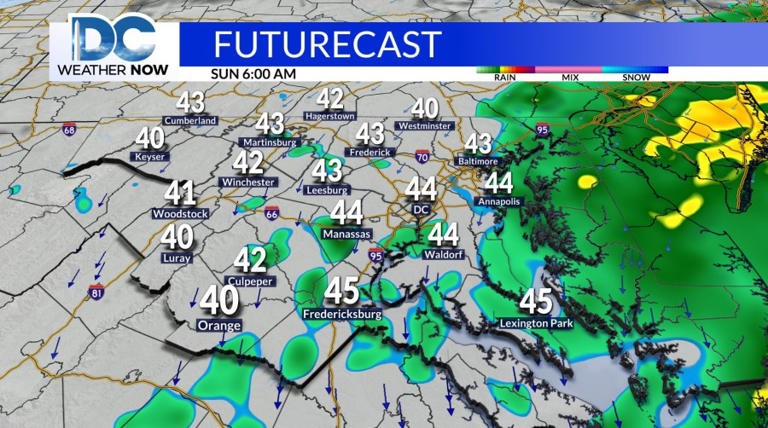 Cloudy, cooler this weekend with rain Saturday PM into early Sunday