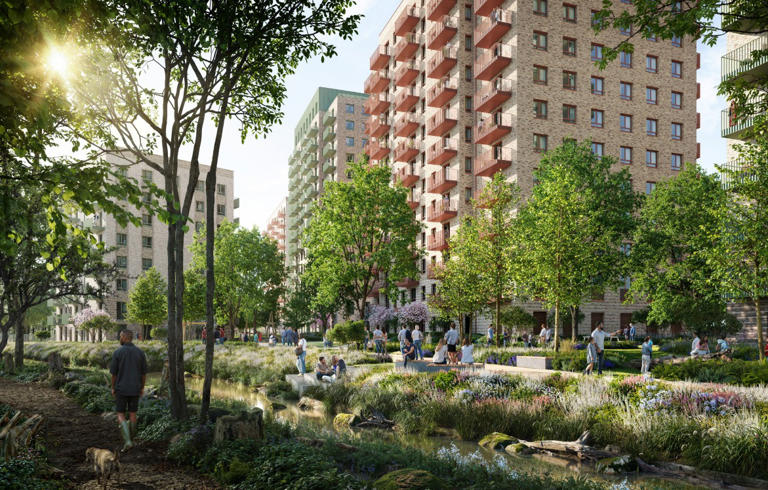 Plans for 586 homes at London gasholders to be decided by Sadiq Khan