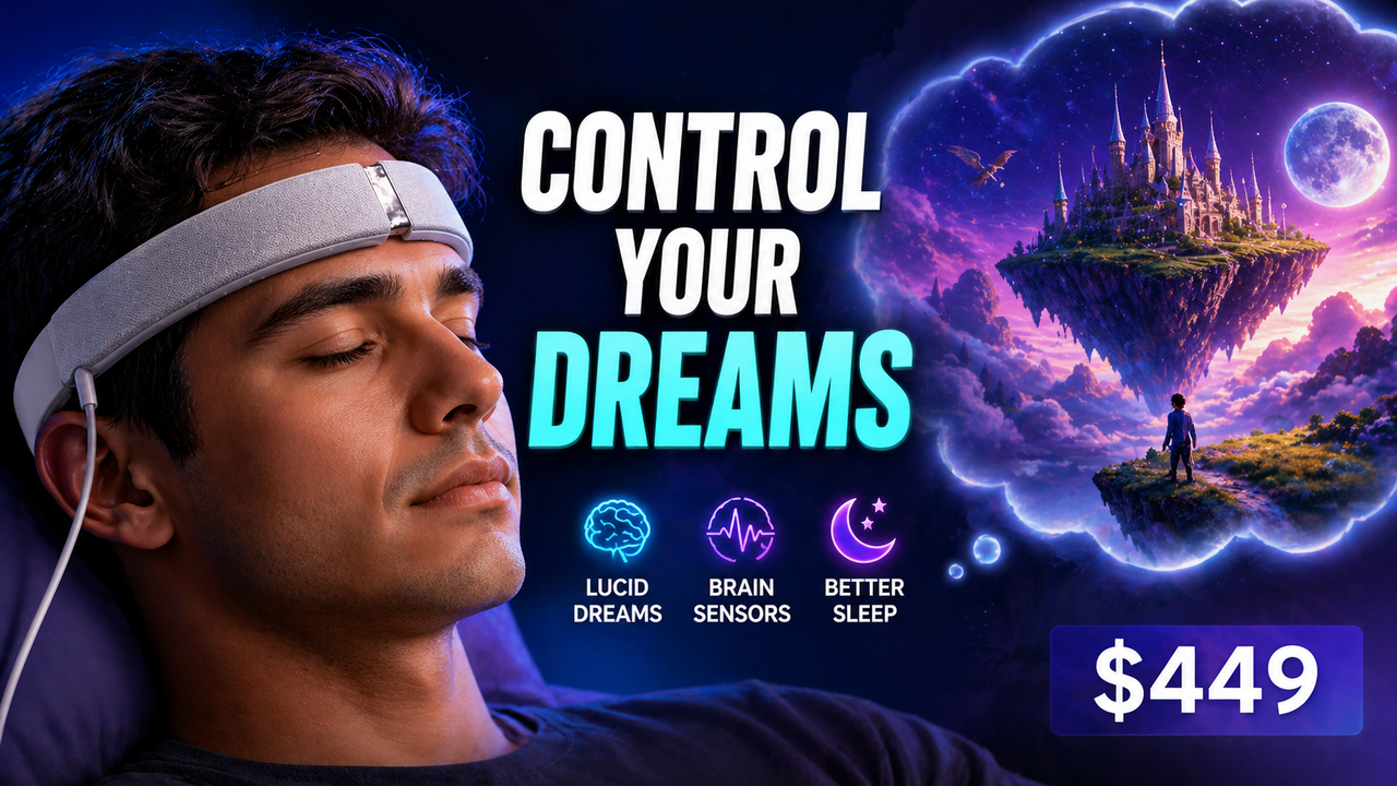 Can you really control your dreams? This AI wearable says yes