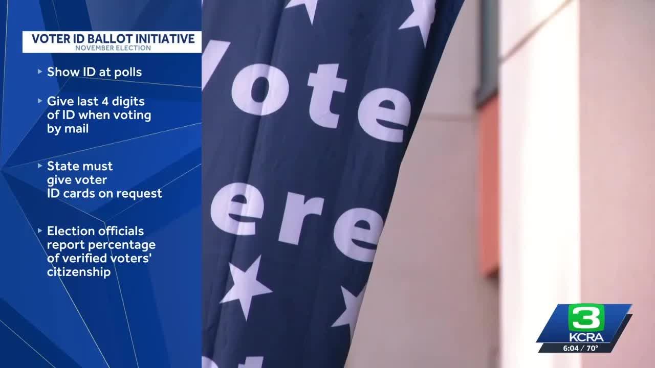 California voters to decide in November if voter ID should be required ...