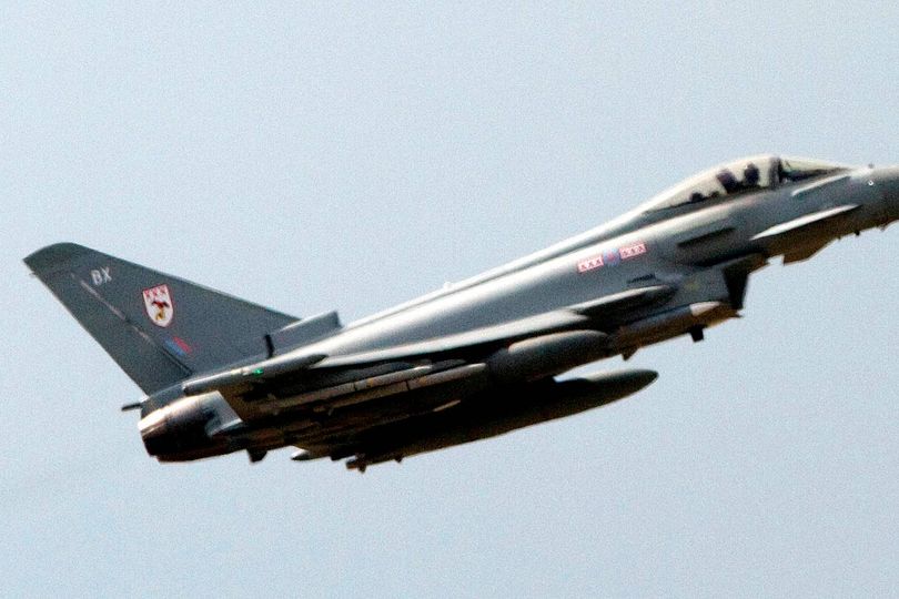 RAF fighter jets down Russian drones in Ukraine for first time in Putin ...