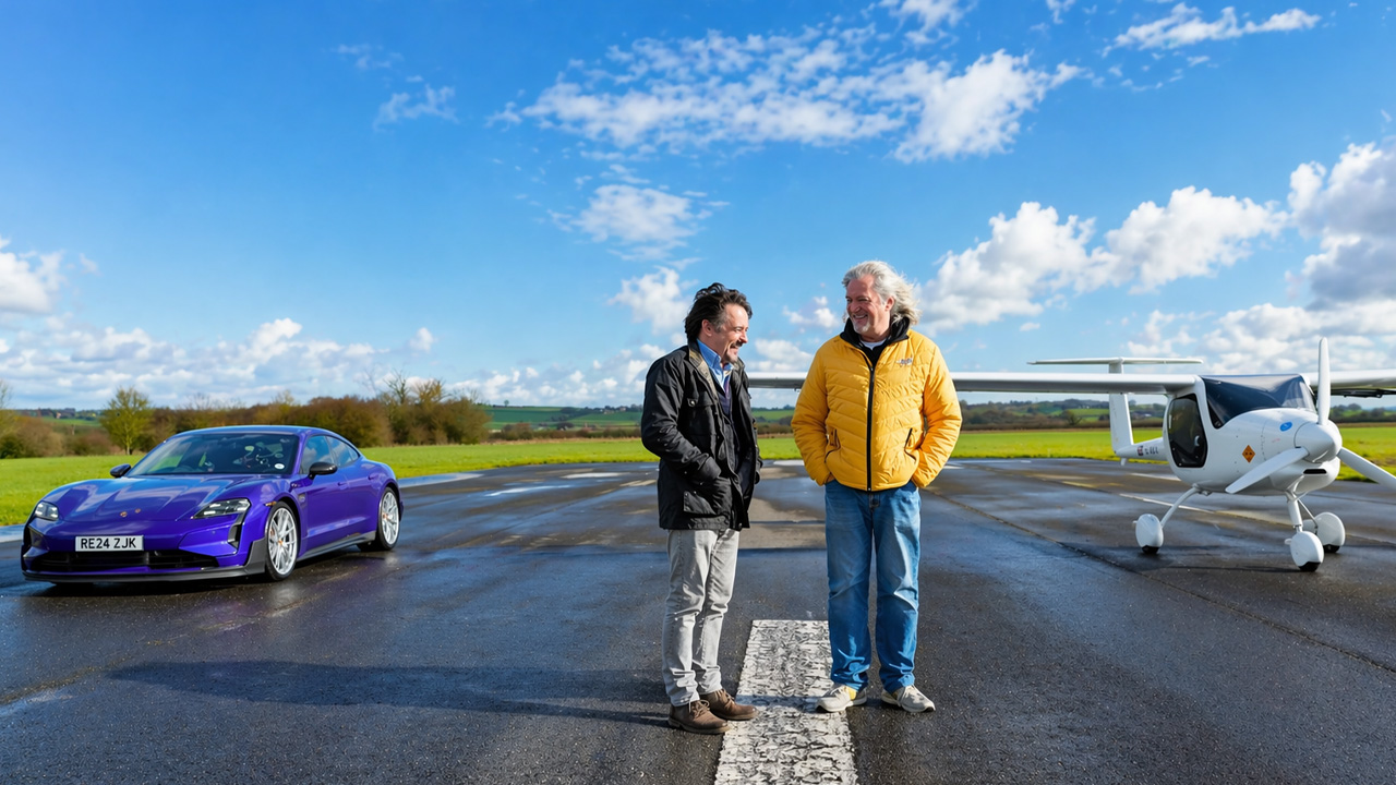 Can a car beat a plane in a race?