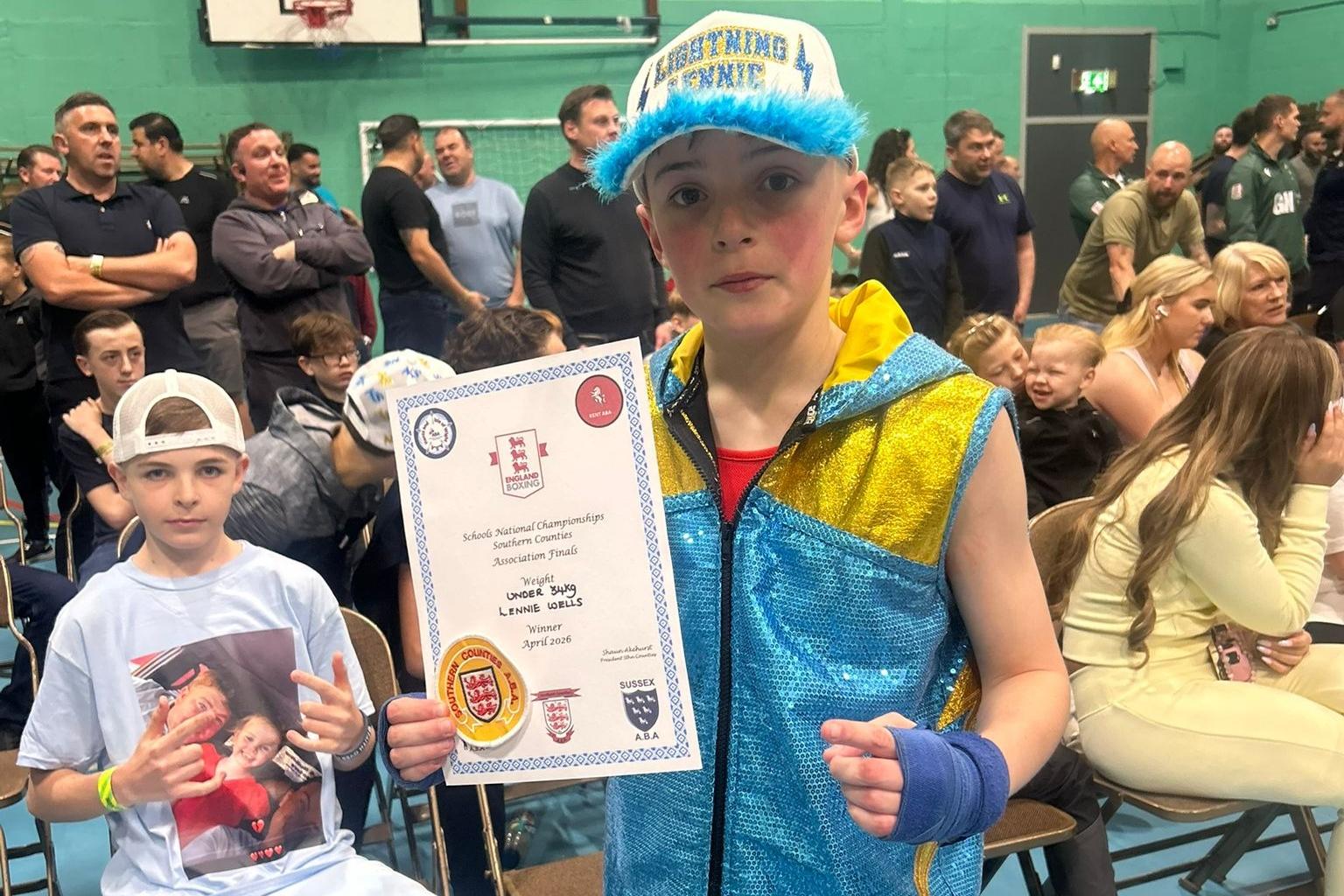 Southern Counties success secured by trio of young Bognor boxers
