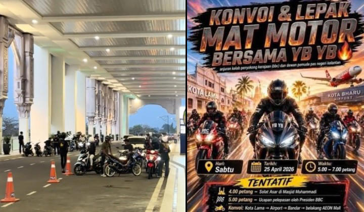 First mat rempit, now a motorcycle convoy with YBs — Kota Bharu’s ...
