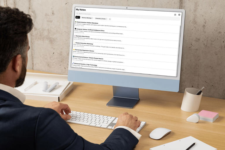 Stop taking notes forever thanks to this $30 AI-powered note-taking app