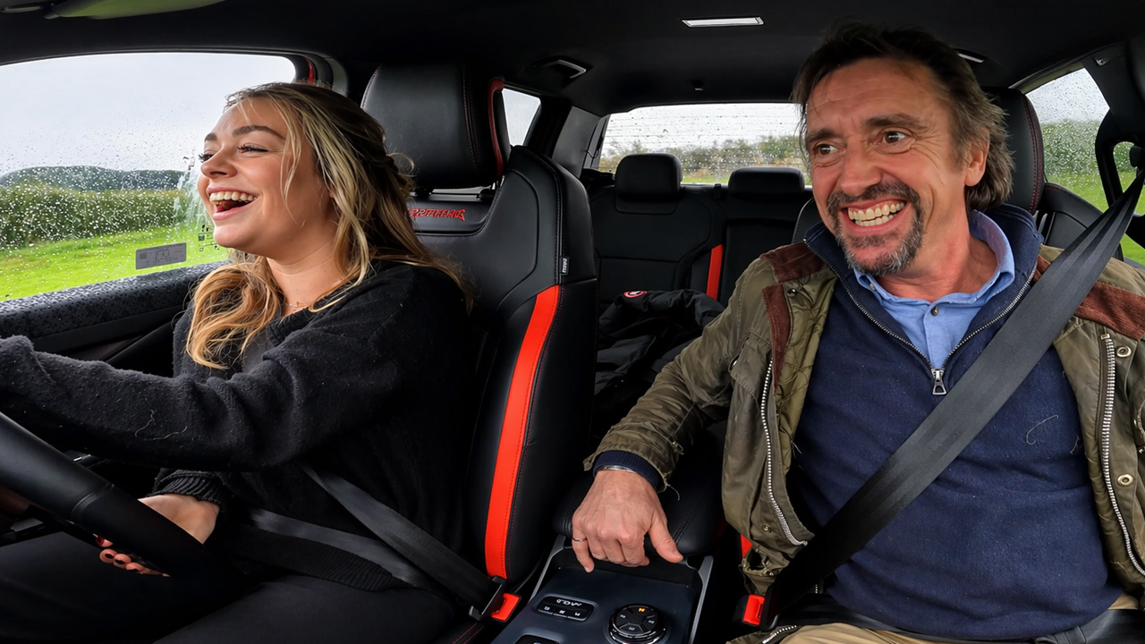 Can his daughter handle this off-road drive?