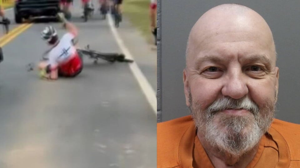 ‘This guy was angry’: Driver charged with crashing into cyclists