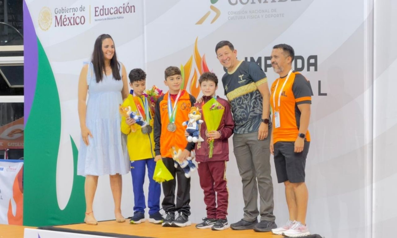 Seis medallas más para Tamaulipas en la olimpiada nacional