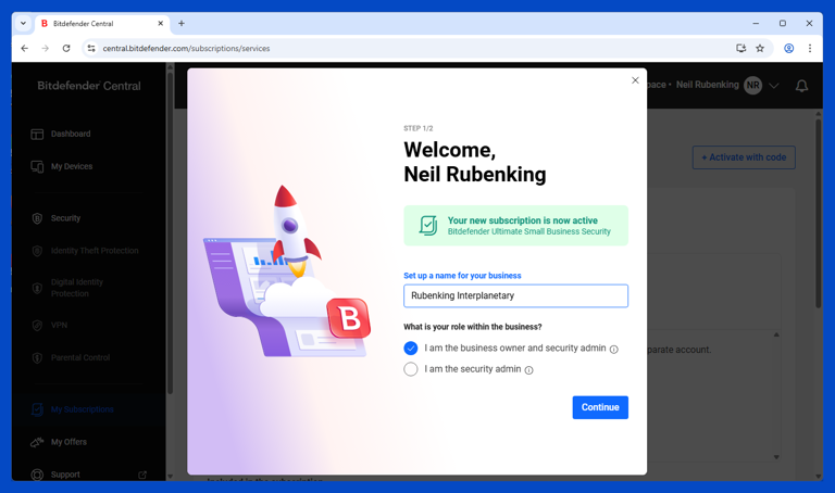 Bitdefender Ultimate Small Business Security