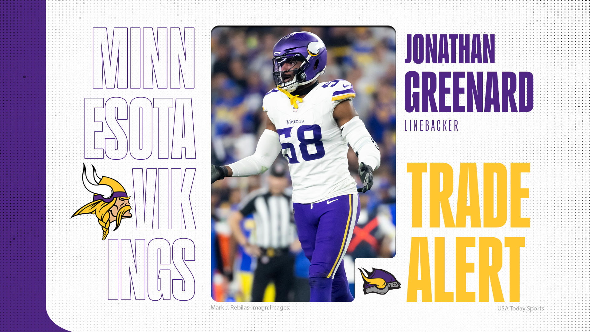 Minnesota Vikings trade Jonathan Greenard to Philadelphia Eagles
