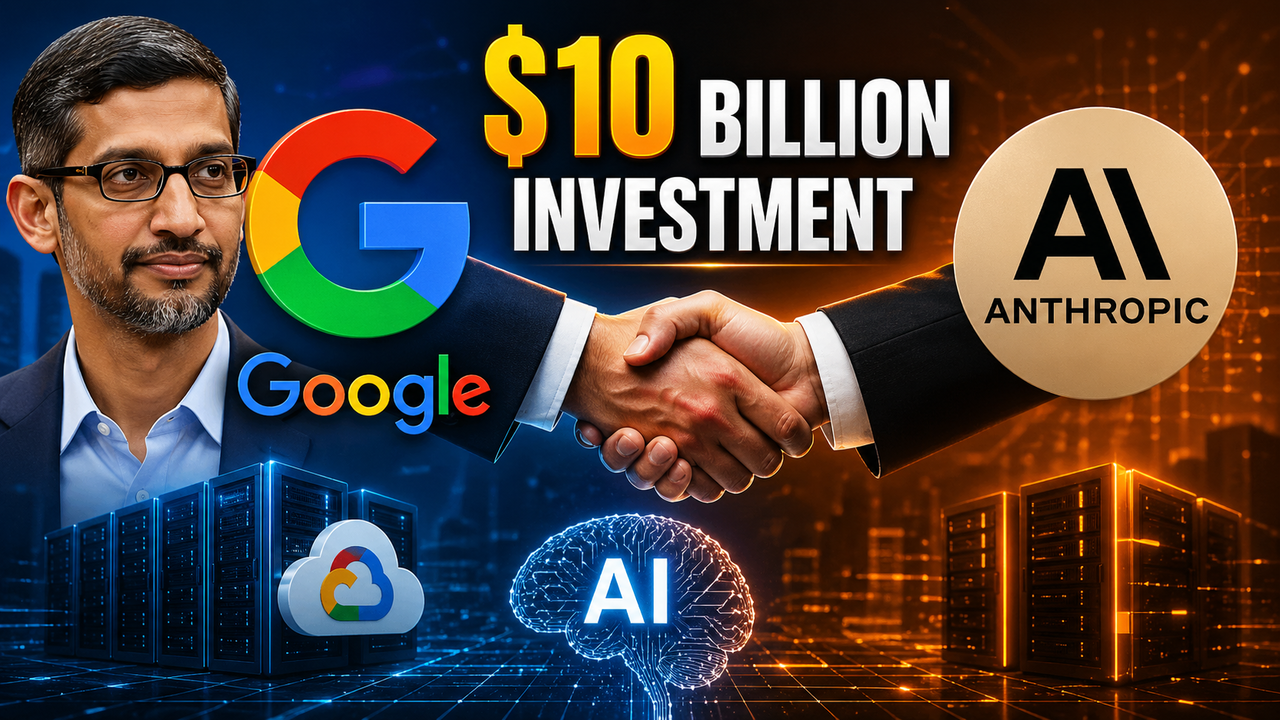 Why Google is funding its own rival Anthropic with $40 billion amid AI race