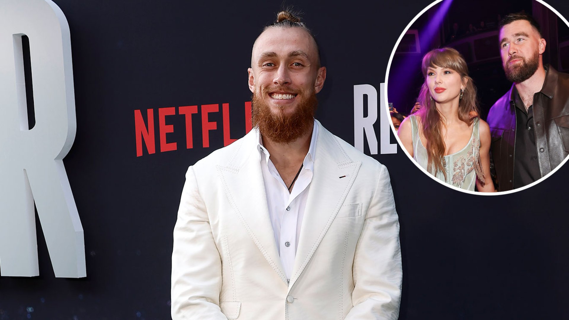 George Kittle has 1 major demand for Travis Kelce and Taylor Swift's ...