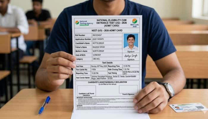 NEET UG admit card 2026 to be out tomorrow at neet.nta.nic.in; check ...