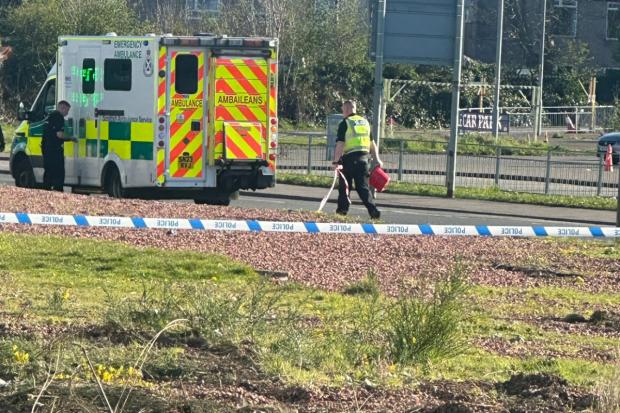 63-year-old man rushed to hospital amid horror crash on Glasgow road