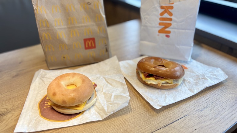 McDonald's vs Dunkin': Which has the better bacon, egg, and cheese sandwich?