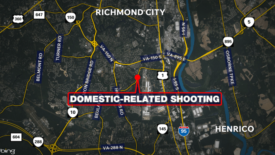 Man critically injured after domestic-related shooting in Chesterfield
