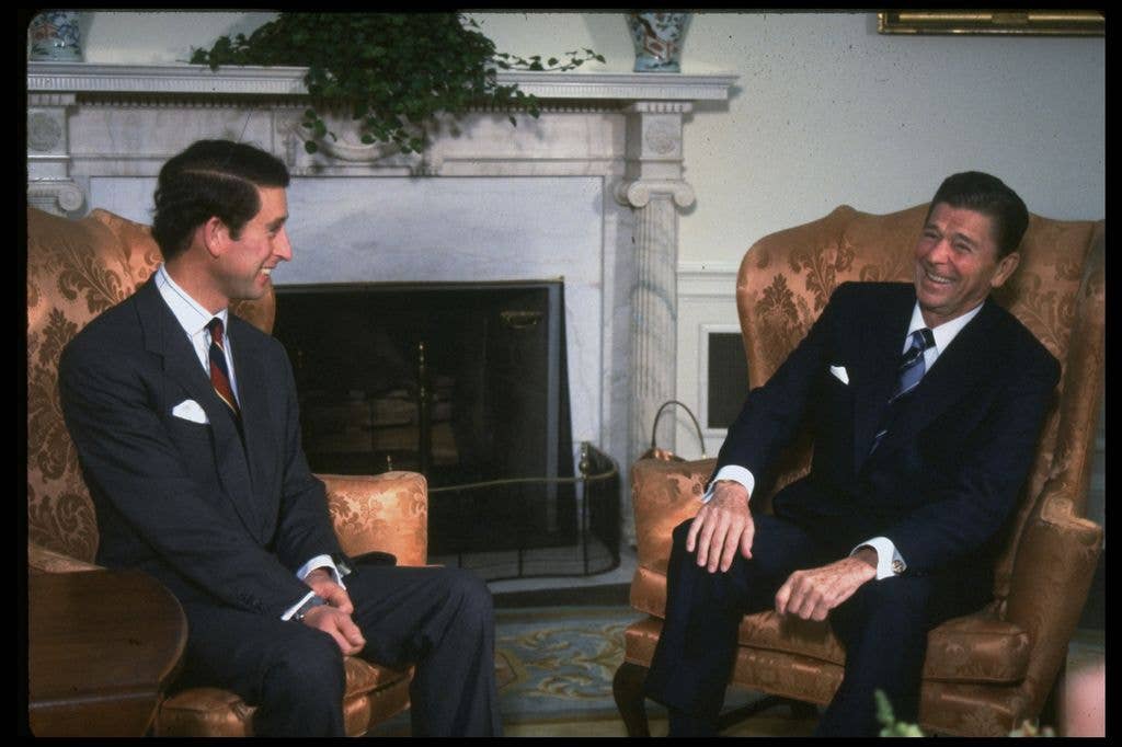 Ronald Reagan's faux pas with King Charles at the White House