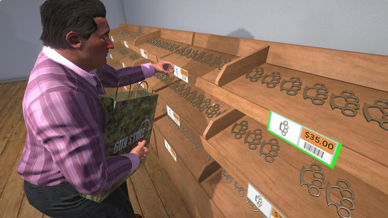People love weapons so much in this gun store sim that I'm making bank ...