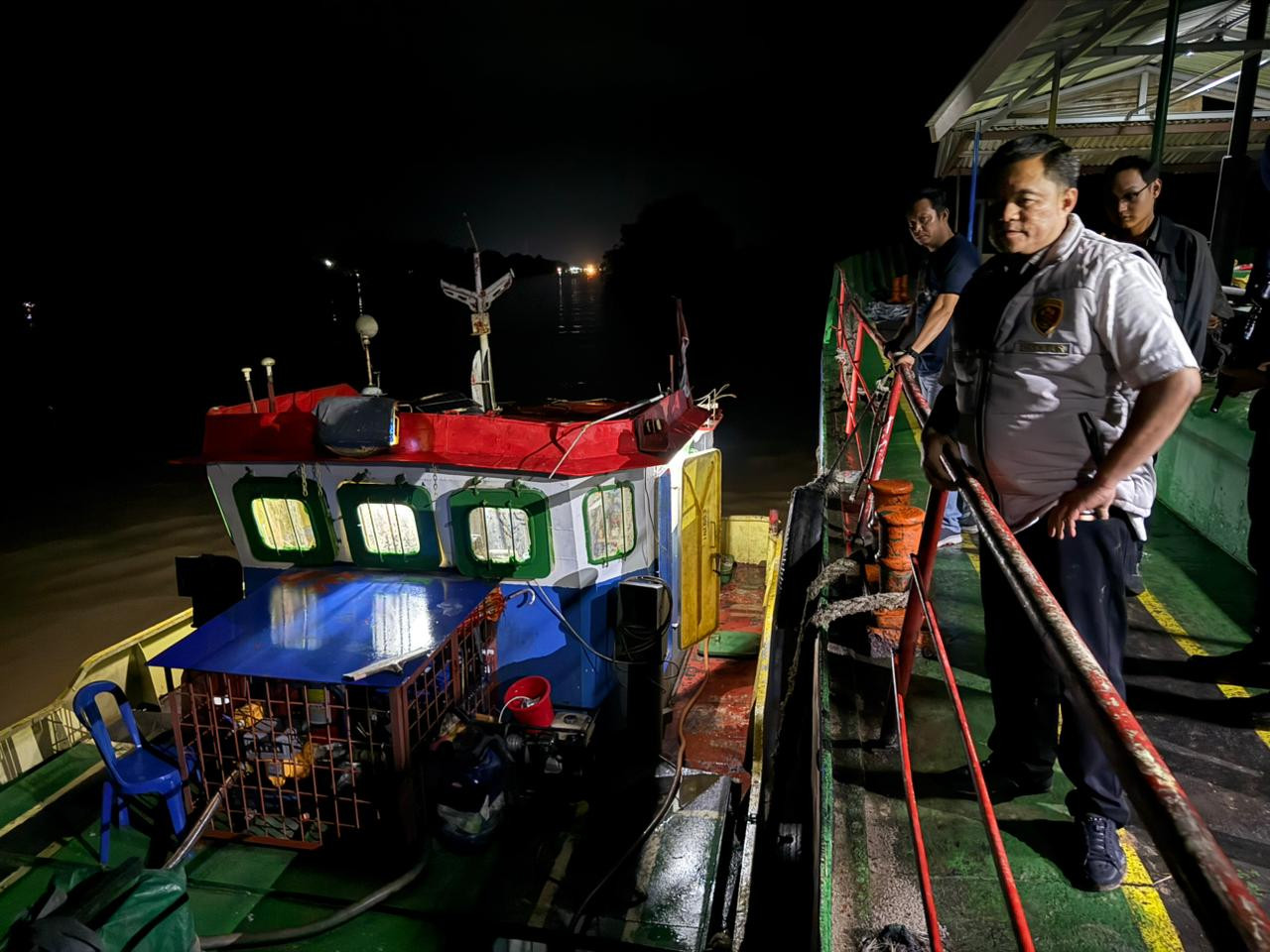 Dua kapal bermuatan 82 ribu liter solar ilegal disita di Banyuasin