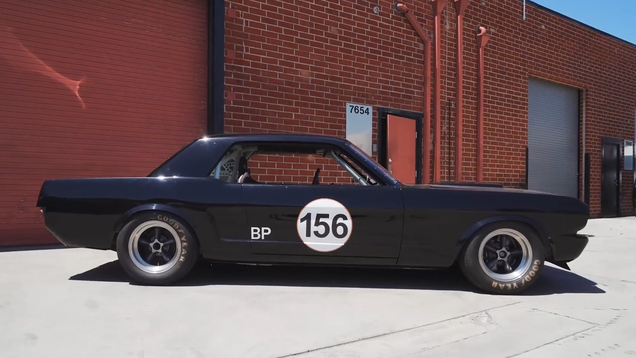 Classic Mustang street legal race car with NASCAR tech
