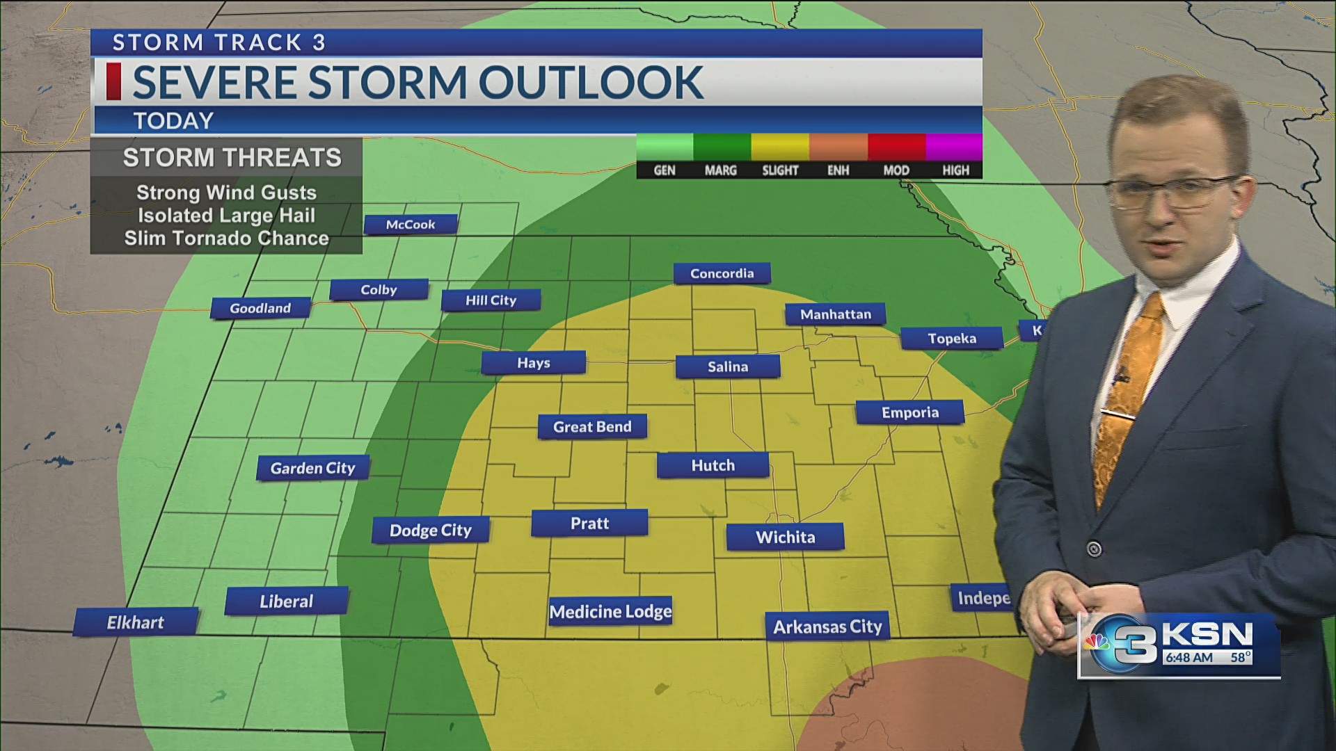Storm Track 3 forecast: Severe storm chances Saturday and Sunday