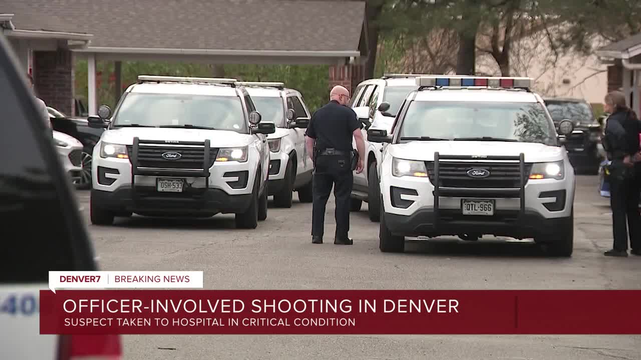One person in critical condition after police shooting in Denver