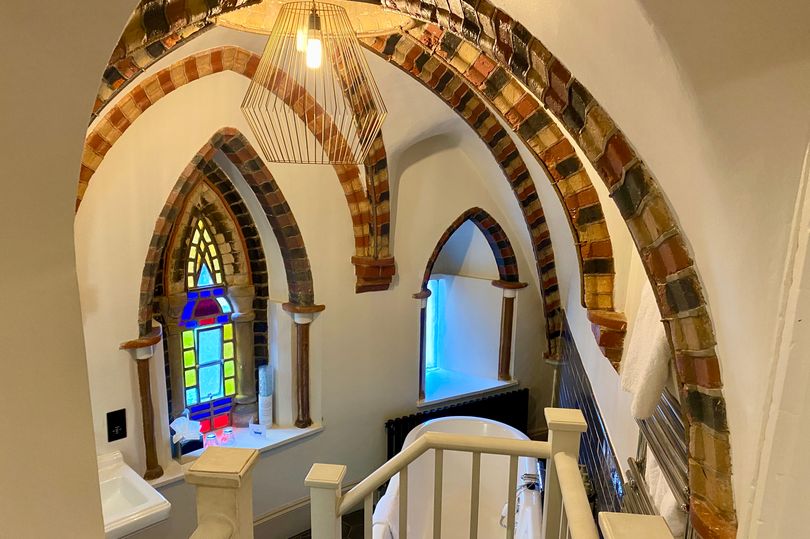 The fairytale hotel in a pretty Surrey village with turrets and a ...