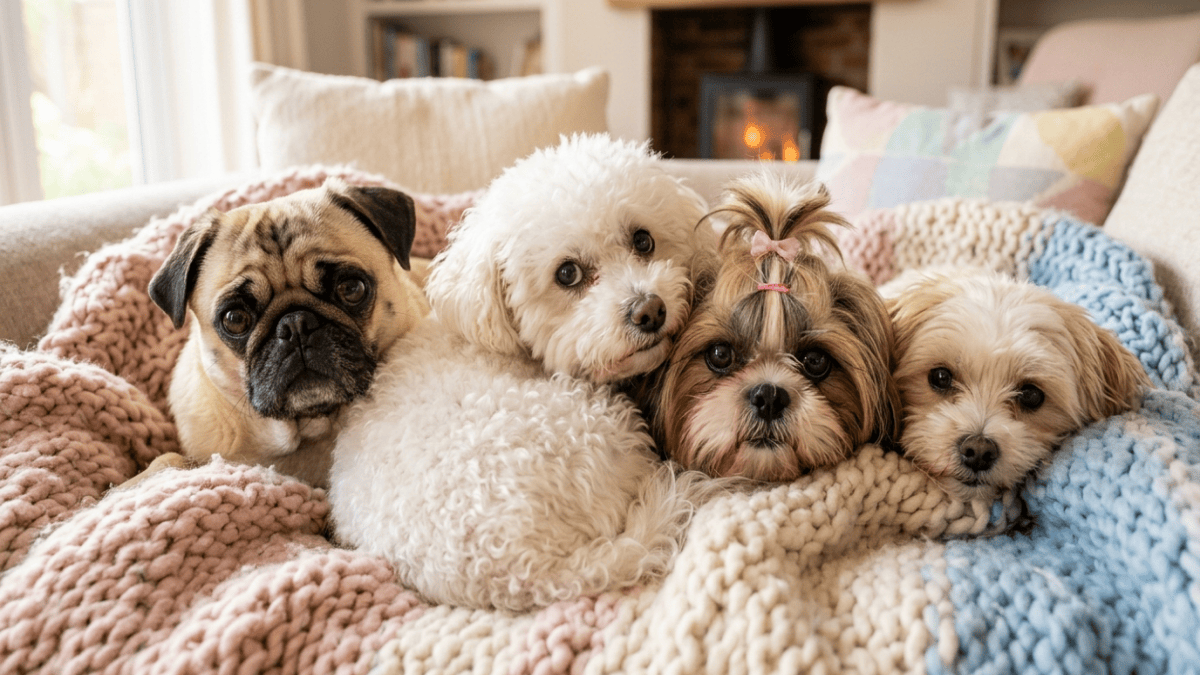 15 sweetest dog breeds that love to ccuddle, according to AKC