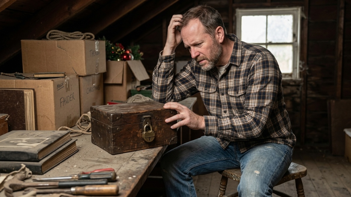 I found a hidden safe in the basement after my wife passed, but the key ...