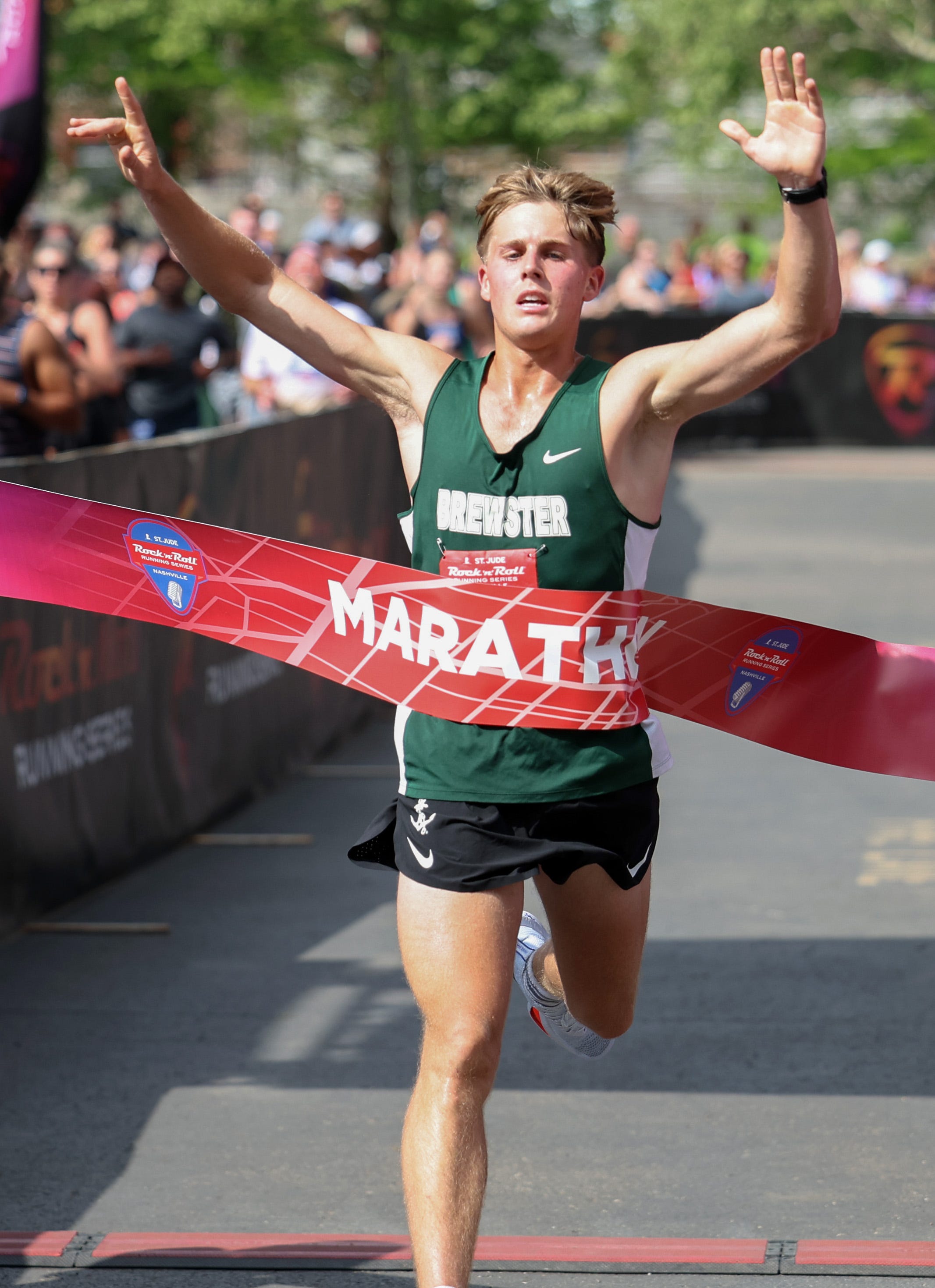 How Pat Ford went from a college cut to a Nashville marathon win