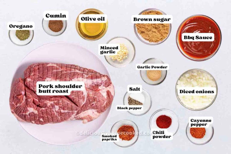 Slow cooker BBQ pulled pork