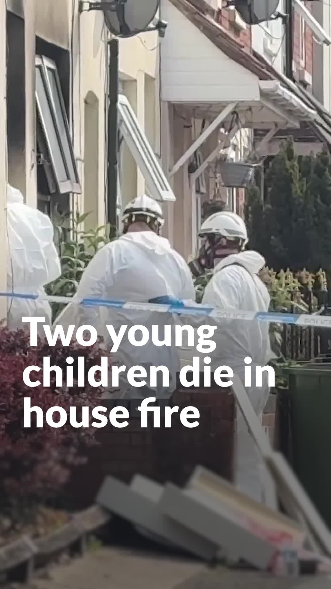 Two young children die in house fire