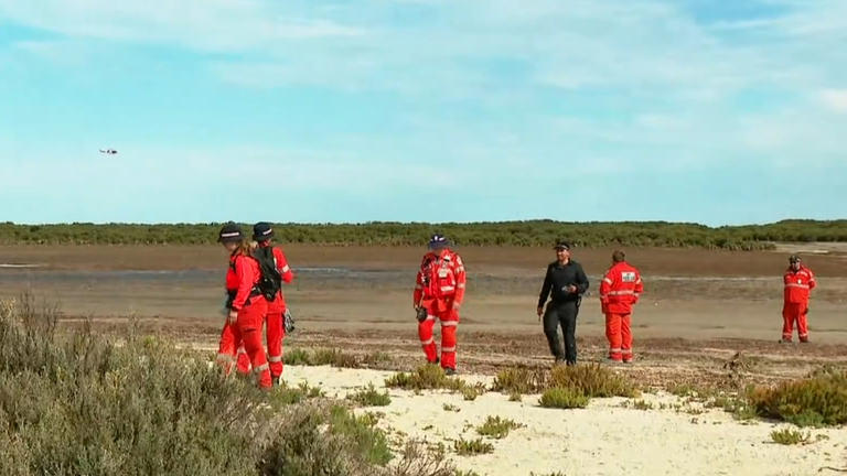 Search under way for missing fisherman