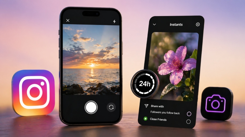 Instagram thử nghiệm ứng dụng chia sẻ ảnh mới, nội dung tự biến mất sau 24h
