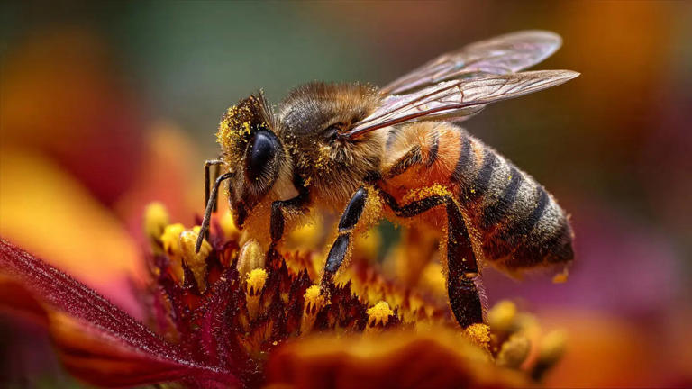 How bees play a crucial role in supporting global food production and ...