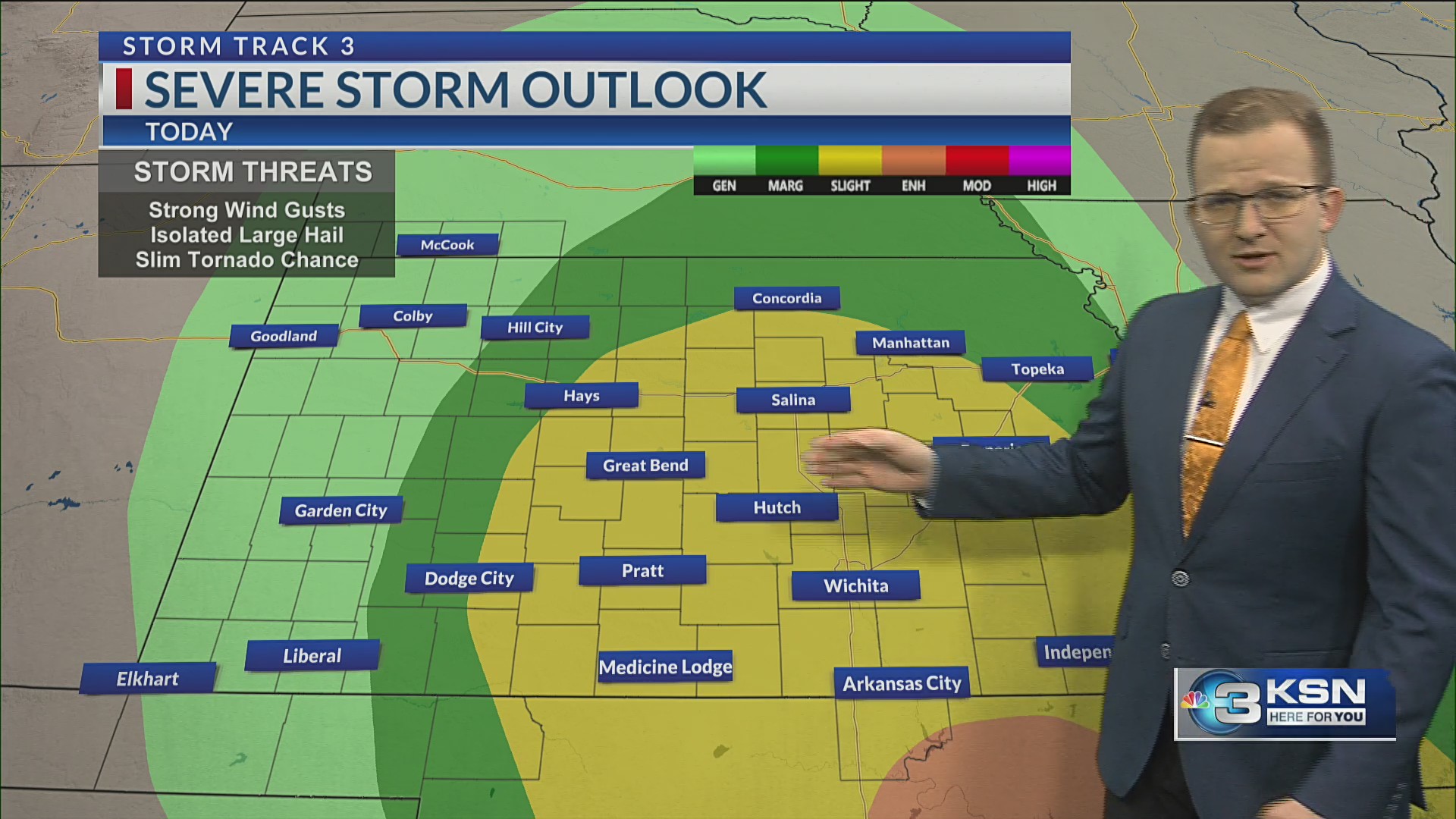 Storm Track 3 forecast: Severe storm chances Saturday and Sunday