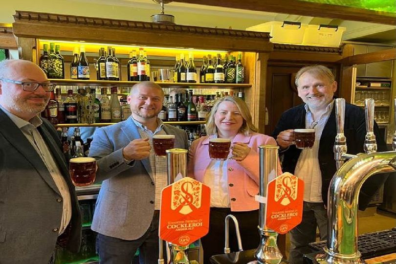 Linlithgow brewery takes beer to Westminster Parliament